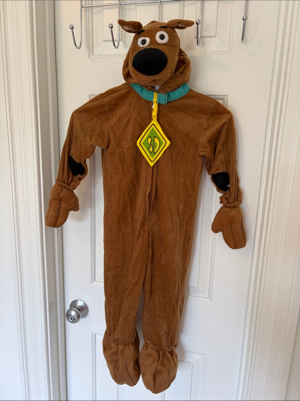 RUBIES’ Scooby-Doo TODDLER Costume with paws!! Collar and ID Tag